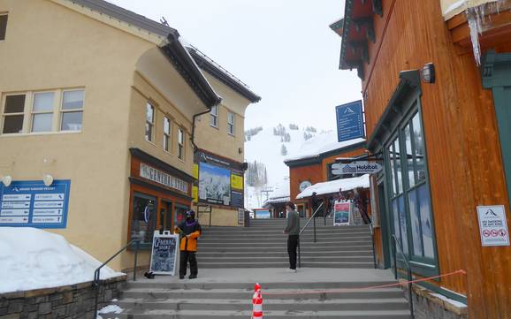 Teton Range: netheid van de skigebieden – Netheid Grand Targhee