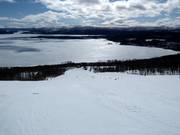 De zware trainingspiste Ingemarbacken