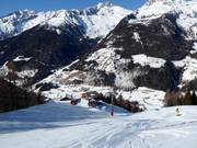 Start van de dalafdaling naar Steinhaus