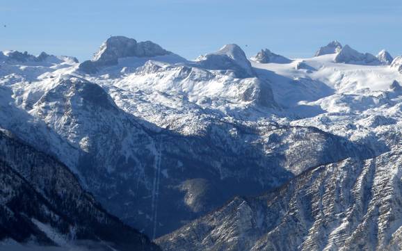 Hoogste skigebied in het Dachsteingebergte – skigebied Krippenstein – Obertraun