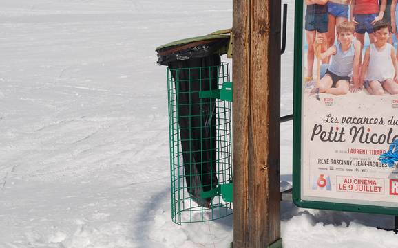 Val d'Arly: netheid van de skigebieden – Netheid Espace Diamant – Les Saisies/Notre-Dame-de-Bellecombe/Praz sur Arly/Flumet/Crest-Voland