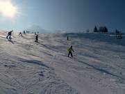 Onderste deel van de dalafdaling