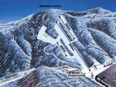 Pistekaart Podjavorník