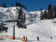 Lawinenstein - 6-persoons hogesnelheidsstoeltjeslift (koppelbaar) met kap