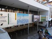 Informatiebord bij de kassa