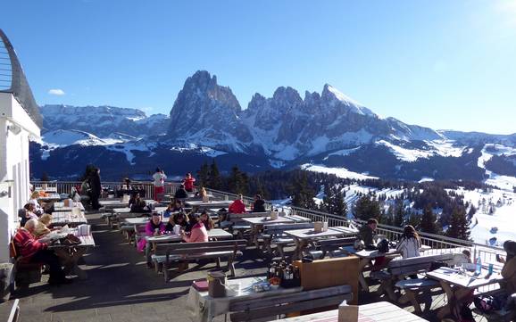 Hutten, Bergrestaurants  Seiser Alm – Bergrestaurants, hutten Seiser Alm (Alpe di Siusi)