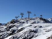 Roter Kofel - 4-persoons hogesnelheidsstoeltjeslift (koppelbaar) met kap