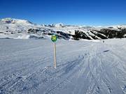 Makkelijke pistes in het skigebied Sunshine Village