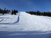Middelzware piste Källbacken in Hundfjället