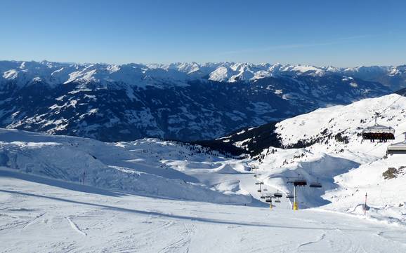 Skigebieden voor gevorderden en off-piste skiërs Zell-Gerlos – Gevorderden, off-piste skiërs Zillertal Arena – Zell am Ziller/Gerlos/Königsleiten/Hochkrimml