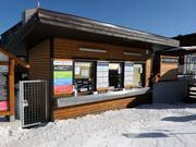 Verzorgde kassa bij de stoeltjeslift Martinovi Baraki Express