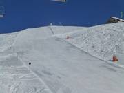 Zwarte piste bij de Muttenkopfbahn