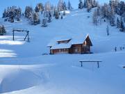 Zelfvoorzieningshut bij de Galsterbergalm