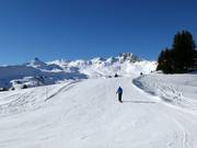 Afdaling tussen Leist en Panüöl