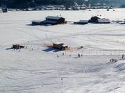 Oefenterrein in het dal