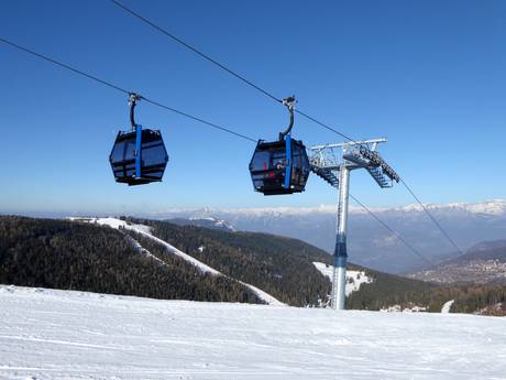 Skiliften Alpe Cimbra – Liften Folgaria/Fiorentini