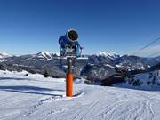 Sneeuwkanon op de Steinplatte