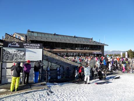 Hutten, Bergrestaurants  Oost-Spanje – Bergrestaurants, hutten La Molina/Masella – Alp2500