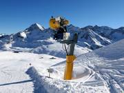 Sneeuwkanonnen in Kühtai