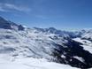 Oberengadin: Grootte van de skigebieden – Grootte Corvatsch/Furtschellas