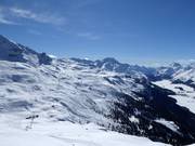 Uitzicht van Giand'Alva tot Furtschellas