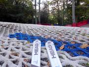 Skiën in het droogskigebied The Oakwood