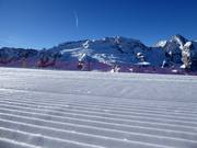 Zeer goede pistepreparatie in Arabba