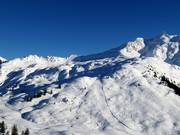 Uitzicht richting Glattingrat