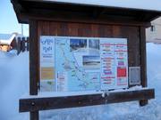 Langlaufplattegrond van de gemeente Philippsreut