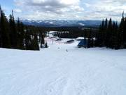 Pistes naar Ridge Day Lodge