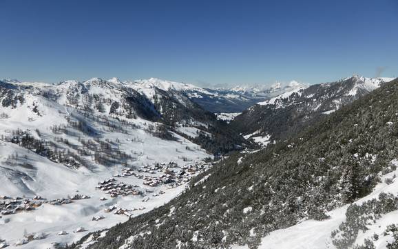 Beste skigebied in Liechtenstein – Beoordeling Malbun