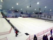 Lichte en brede beginnerspiste