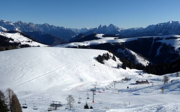 Beste skigebied in het Valsugana – Beoordeling Lagorai/Passo Brocon – Castello Tesino