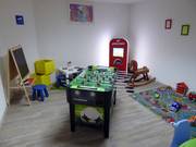 Speelkamer op de Alp Trida Sattel in het restaurant Sattel