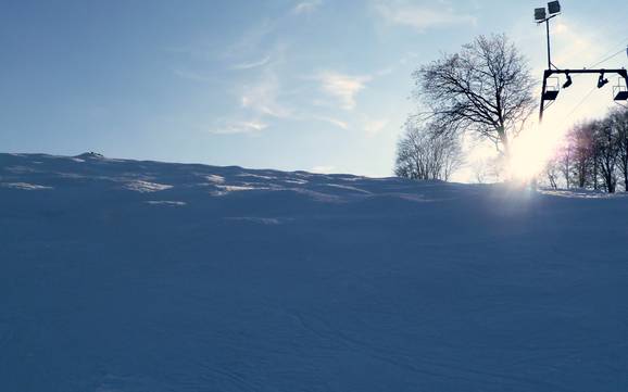 Skigebieden voor gevorderden en off-piste skiërs Esslingen – Gevorderden, off-piste skiërs Pfulb – Schopfloch (Lenningen)
