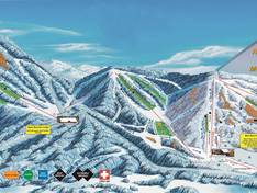 Pistekaart Titus Mountain