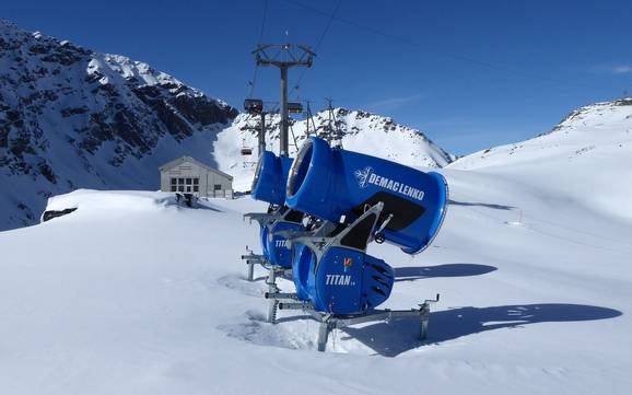 Sneeuwzekerheid Val Bernina – Sneeuwzekerheid Diavolezza/Lagalb