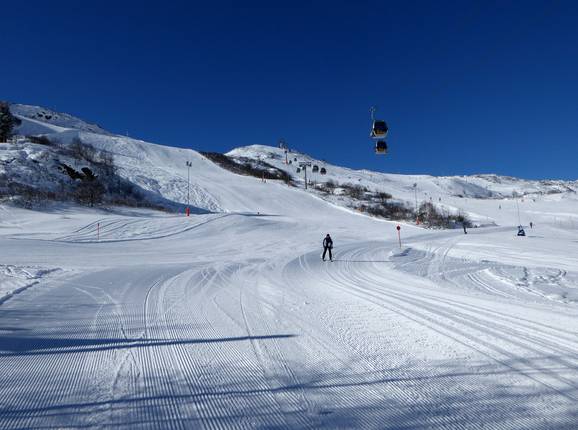 Pistes bij de Alpkogelbahn