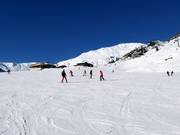 Makkelijke pistes in het Horbergtal