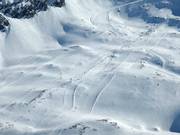 Pistes bij de Goldbergbahn 2 en bij de Kreuzkogellift