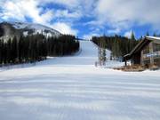 De afdaling Whoop-Up van beneden