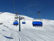 Kreuztal-Schönboden - 4-persoons hogesnelheidsstoeltjeslift (koppelbaar) met kap
