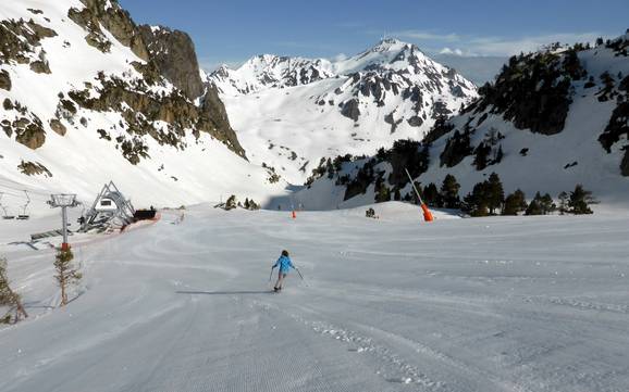 Grootste hoogteverschil in het arrondissement Argelès-Gazost – skigebied Grand Tourmalet/Pic du Midi – La Mongie/Barèges