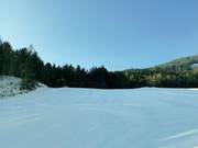 Steile hellrode afdaling