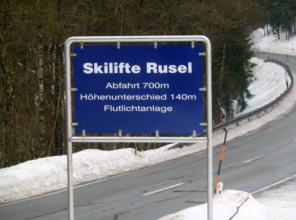 Skiliften Rusel