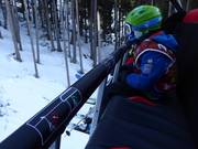 Kinderslot op de 6-persoons stoeltjeslift Wastenegg