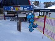 Kindertoegang bij de lift