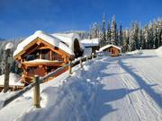 Exclusieve blokhut direct aan de piste