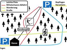 Pistekaart Sandberg – Bopfingen