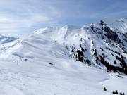 Uitzicht vanaf de Sillerenbühl op de Lavey